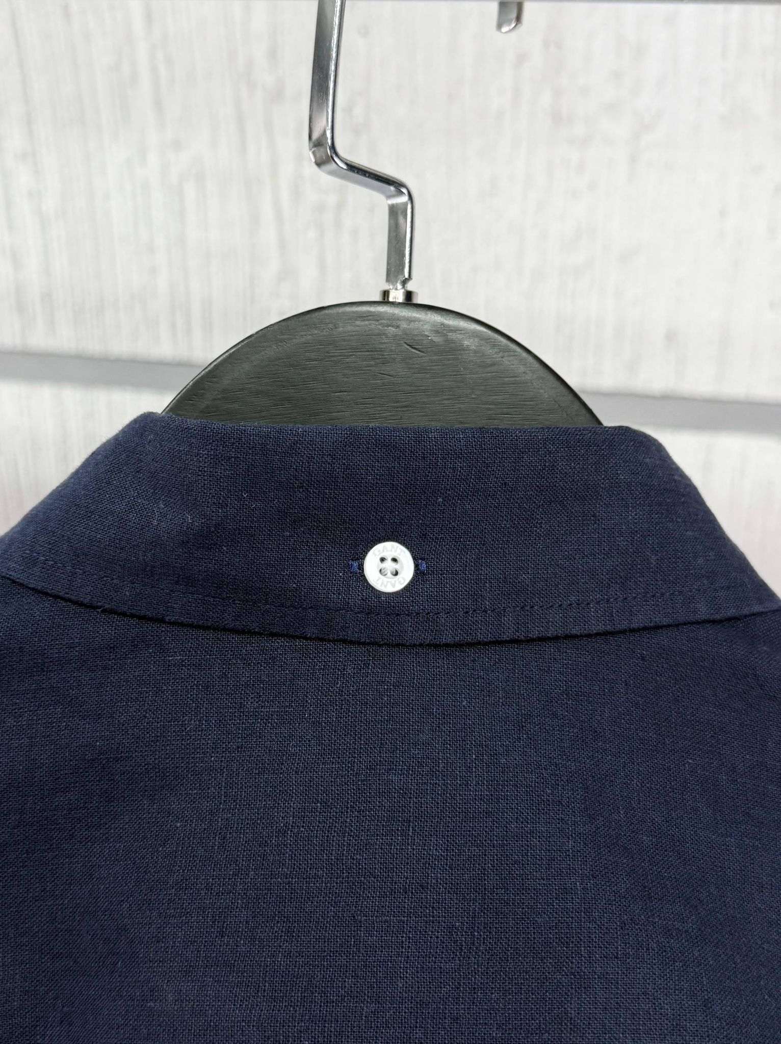 GANT Regular Fit Keten Gömlek - Lacivert