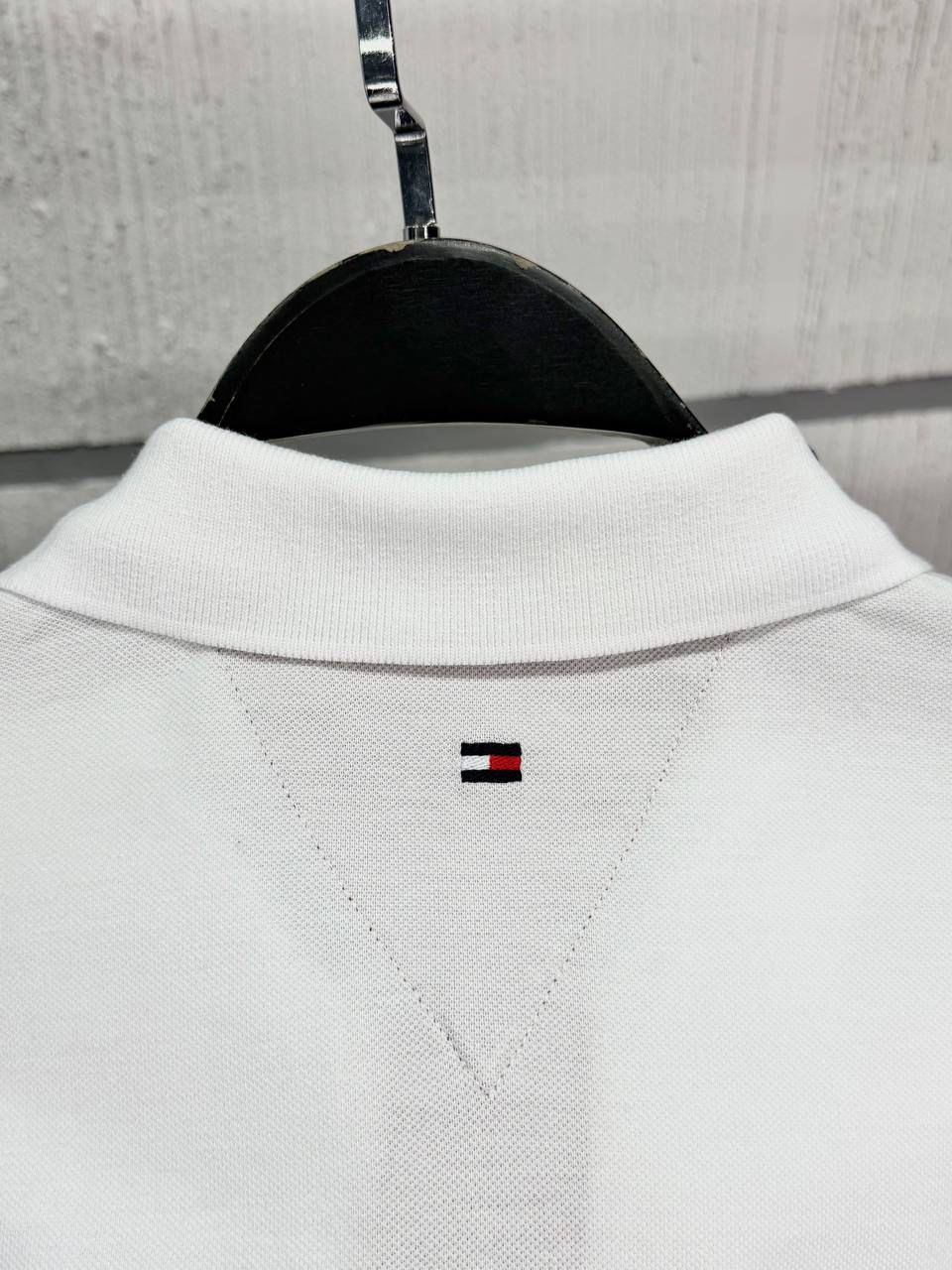 Tommy Hilfiger Monogram Polo Tişört - Beyaz