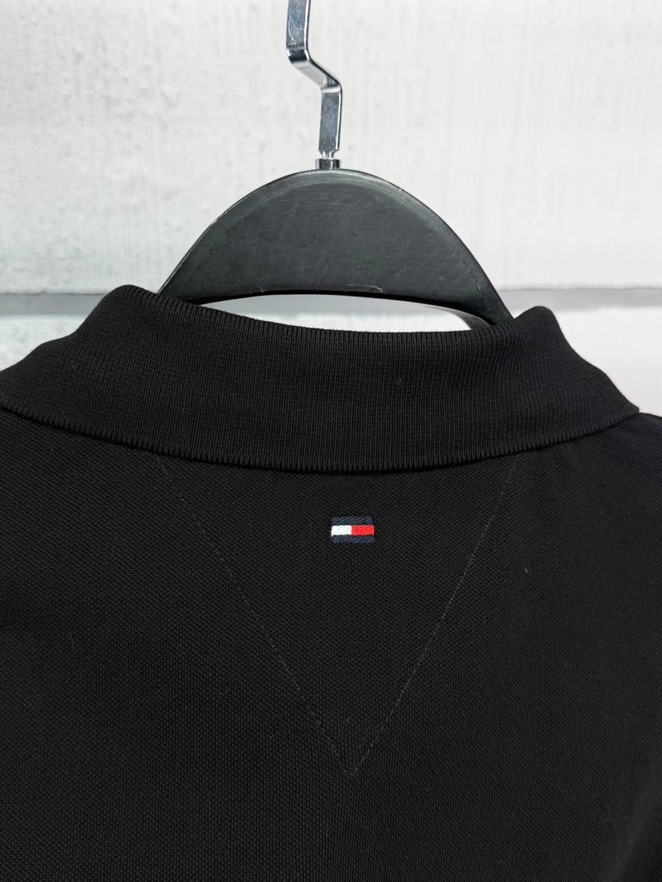 Tommy Hilfiger Monogram Polo Tişört - Siyah
